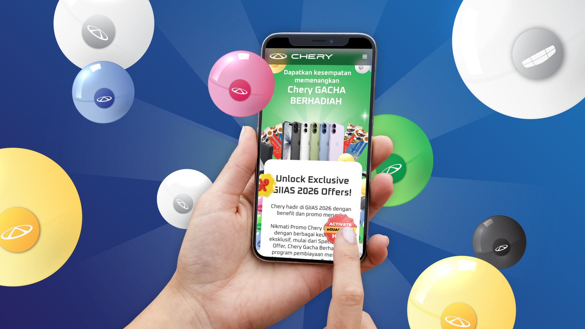 Ikuti Program Chery Gacha Berhadiah Wonder, Raih Beragam Hadiah Menarik
