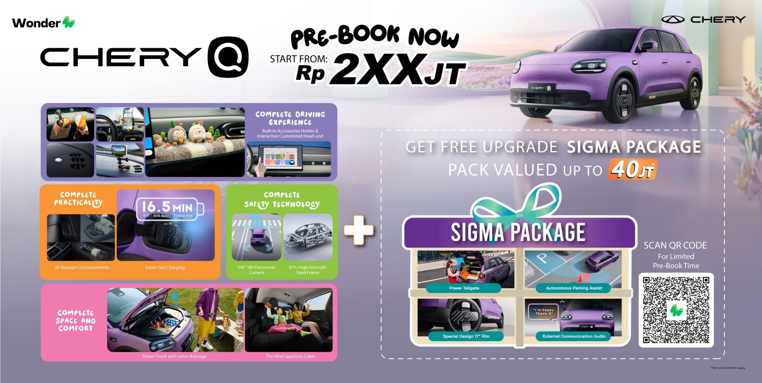 Chery Wonder Group | Prebook Chery Q Bogor